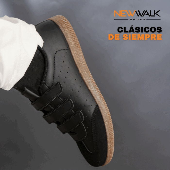 ZAPATILLAS MUJER NEW WALK URBANAS NEGRO MARTINA - 2