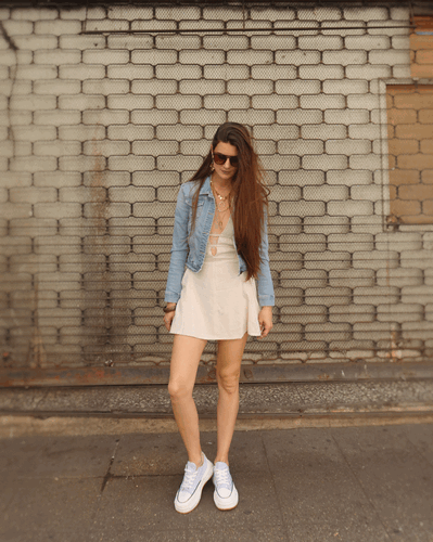 ZAPATILLAS MUJER AGUA DE COCO URBANAS CELESTE ALBA LONA - 2