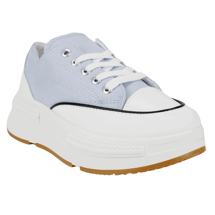 ZAPATILLAS MUJER AGUA DE COCO URBANAS CELESTE ALBA LONA - 3