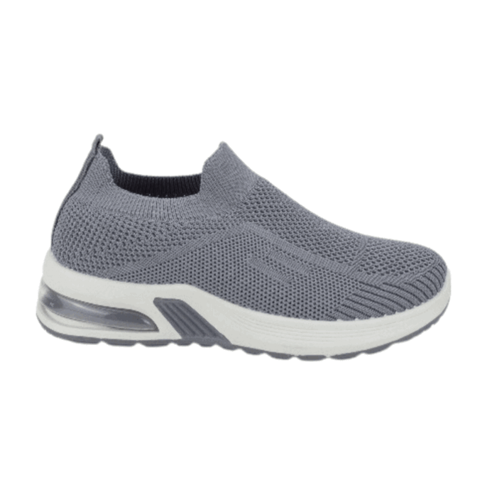 ZAPATILLAS NIÑO NEW WALK CASUALES GRIS SOCK - 1