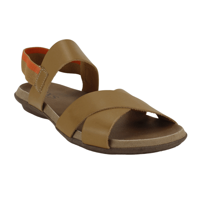 SANDALIA EXS ANTO CUERO MARRON - 2