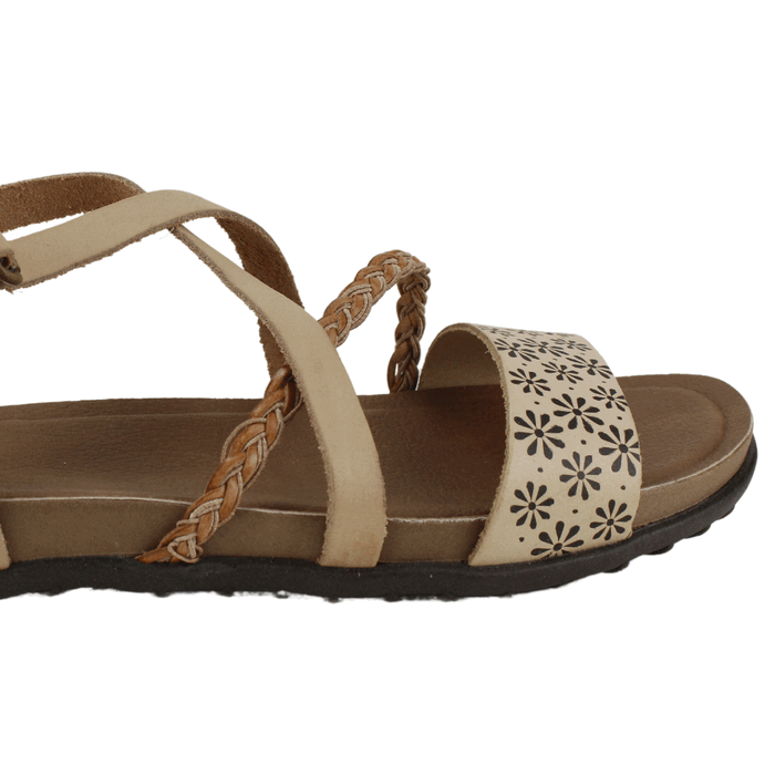 SANDALIA MUJER EXS CUERO NUDE PRINT - 4