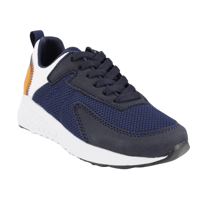 ZAPATILLAS NIÑO PLAYARD URBANAS AZUL MARINO MESH - 2