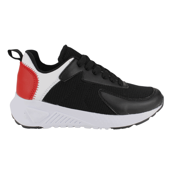 ZAPATILLAS NIÑO PLAYARD URBANAS NEGRO MESH - 1
