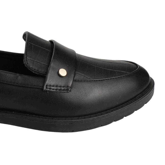 MOCASINES MUJER NEW WALK NEGRO AUDREY CONFORT - 4