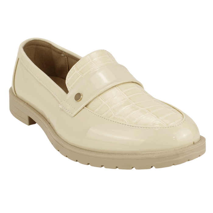 MOCASINES MUJER NEW WALK BEIGE AUDREY CONFORT - 3