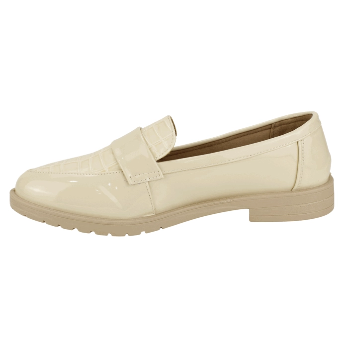 MOCASINES MUJER NEW WALK BEIGE AUDREY CONFORT - 4