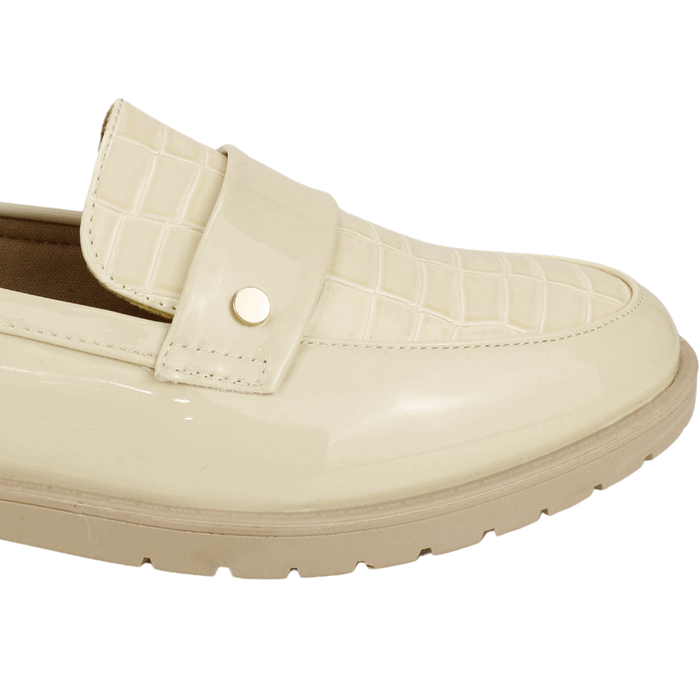 MOCASINES MUJER NEW WALK BEIGE AUDREY CONFORT - 5