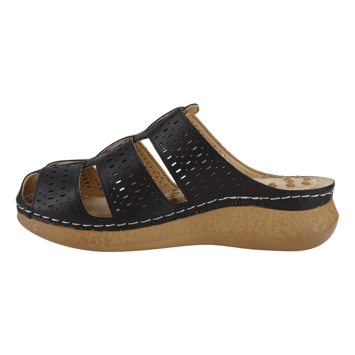 SANDALIA MUJER NEW WALK NEGRO NOEMI CONFORT - 3