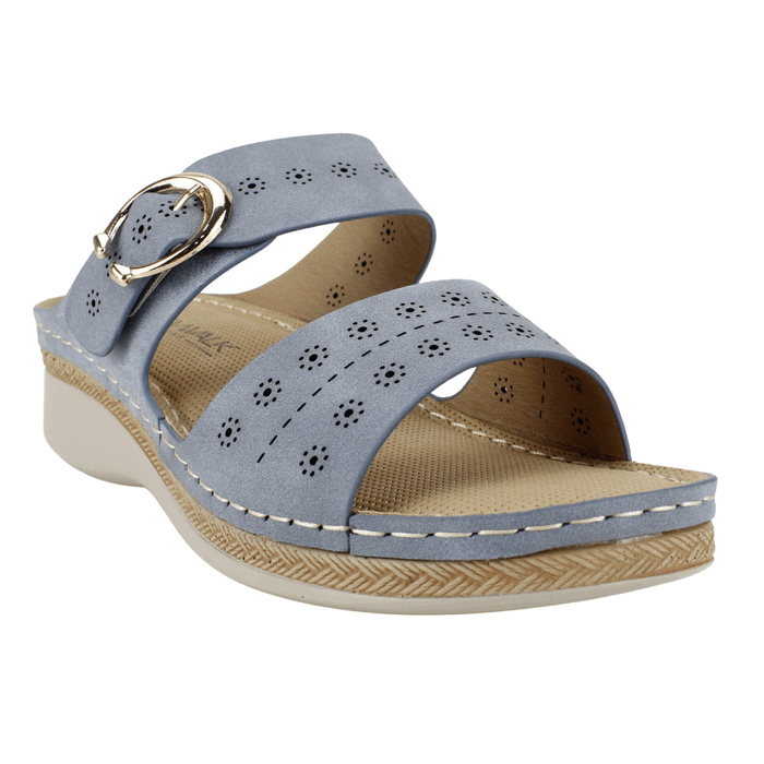 SANDALIA MUJER NEW WALK CELESTE SOL CONFORT - 2