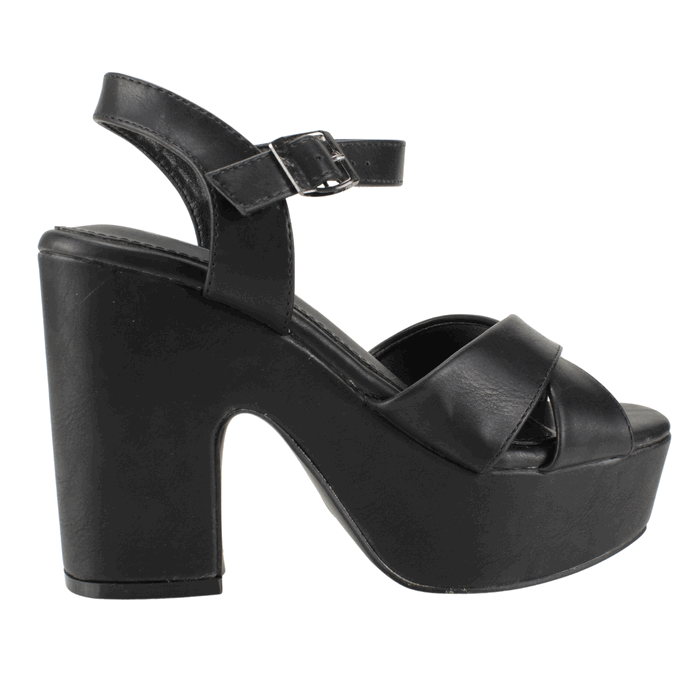 SANDALIA MUJER NEW WALK NEGRO AMALIA - 1