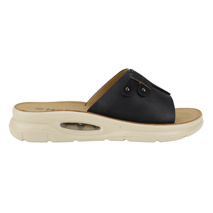 SANDALIA NEW WALK GISELLE NEGRA - 1