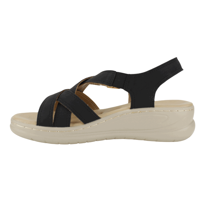 SANDALIA NEW WALK LEONOR CONFORT NEGRO - 3