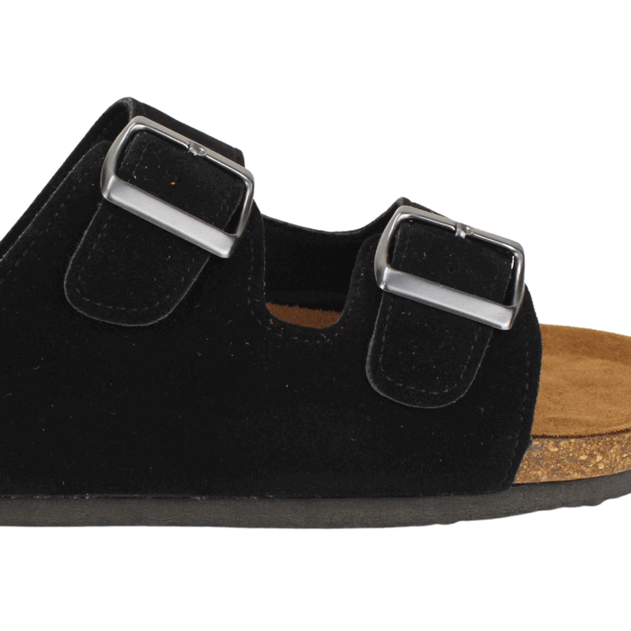SANDALIA MUJER NEW WALK NEGRO DOBLE CORREA - 4