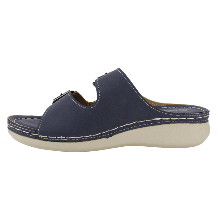 SANDALIA MUJER NEW WALK AZUL LILI CONFORT - 3