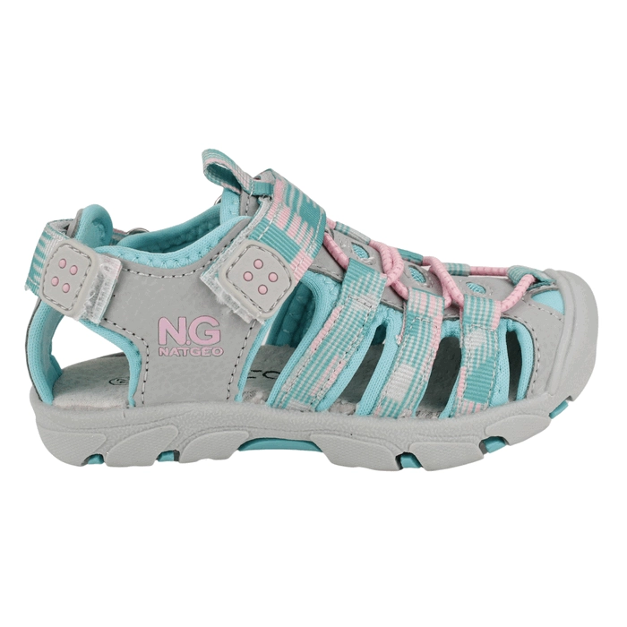 SANDALIA NAT GEO KIDS OUTDOOR TURQUESA - 1