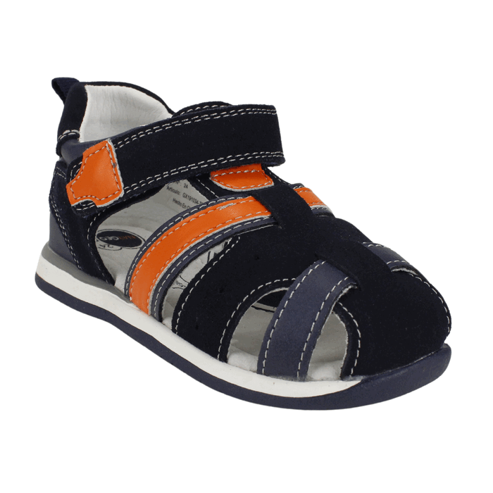 SANDALIA NIÑO NAT GEO CUERO AZUL MARINO KIDS TOMMY - 2