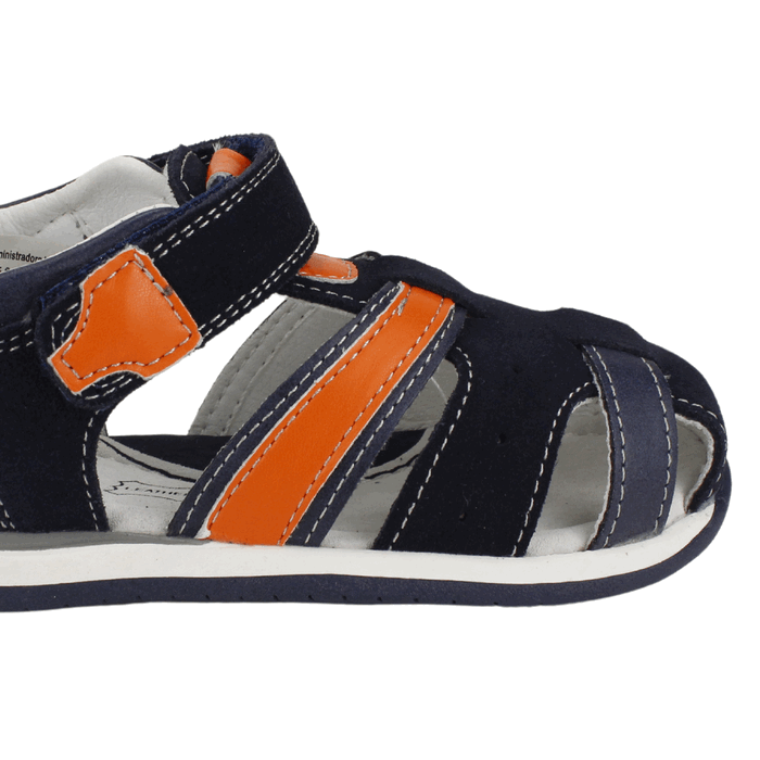 SANDALIA NIÑO NAT GEO CUERO AZUL MARINO KIDS TOMMY - 4