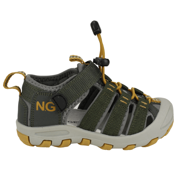 SANDALIA NIÑO NAT GEO VERDE PETRÓLEO KIDS OUTDOOR - 1
