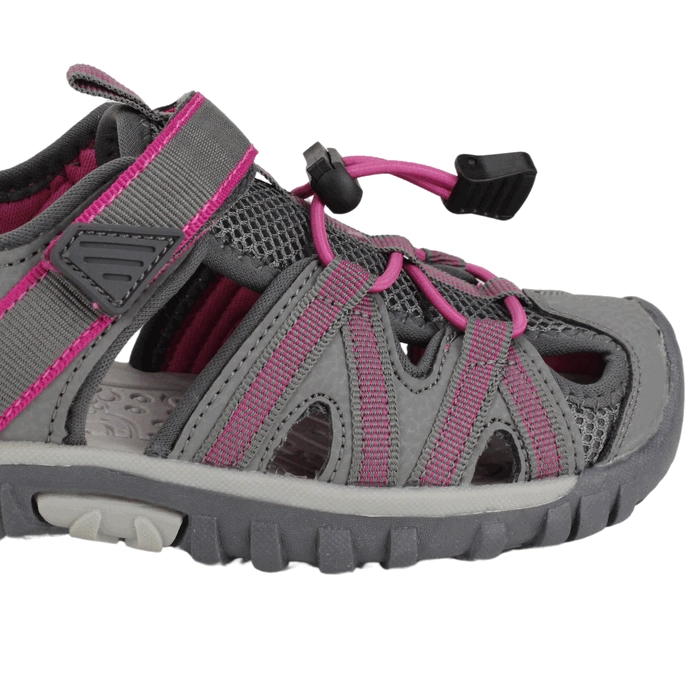 SANDALIA NAT GEO KIDS OUTDOOR JUVENIL GRIS - 4