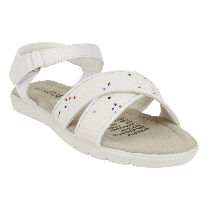 SANDALIA NAT GEO KIDS ESTRELLAS BLANCA - 2
