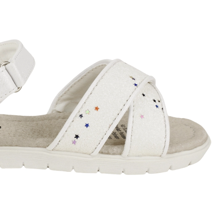 SANDALIA NAT GEO KIDS ESTRELLAS BLANCA - 4