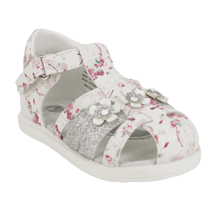 SANDALIA NAT GEO KIDS ROSAS BLANCA - 2