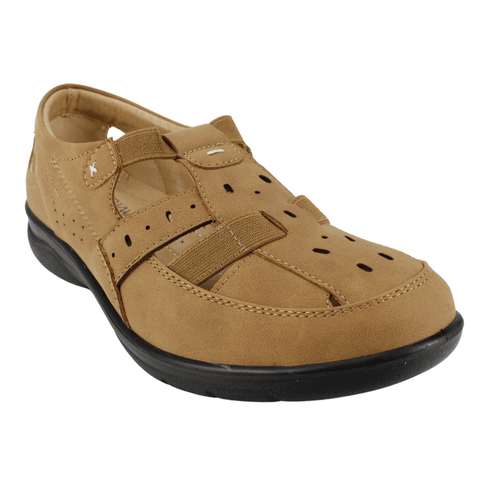 SANDALIA MUJER NEW WALK CAMEL FRANCISCANA - 2