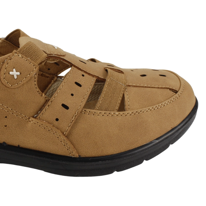 SANDALIA MUJER NEW WALK CAMEL FRANCISCANA - 4