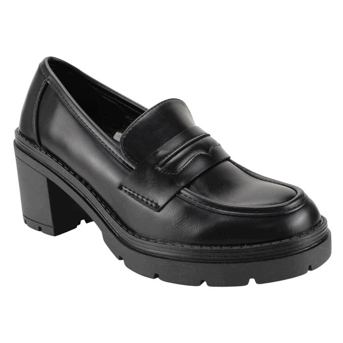 MOCASINES MUJER NEW WALK NEGRO CHIC - 3