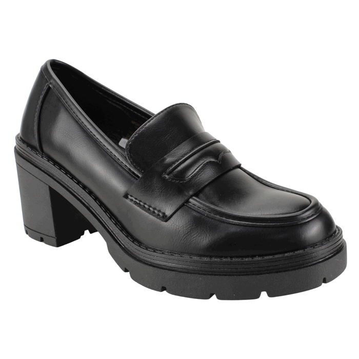 MOCASINES MUJER NEW WALK NEGRO CHIC - 3