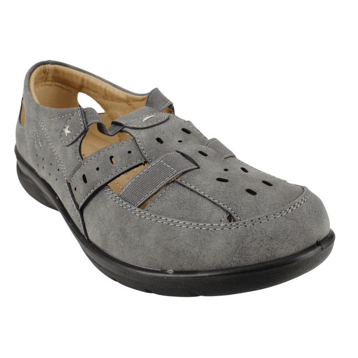 SANDALIA MUJER NEW WALK GRIS FRANCISCANA - 2