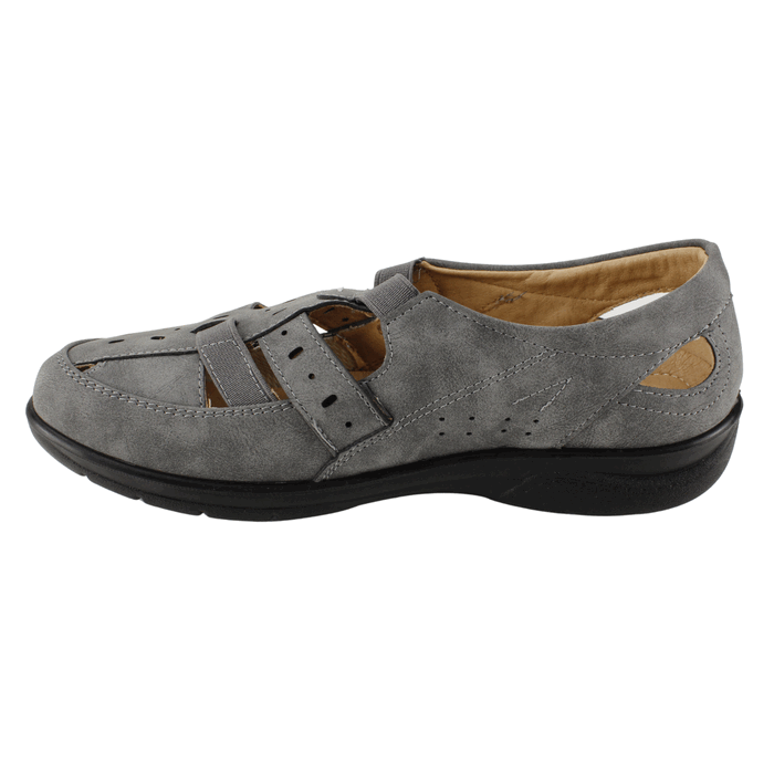SANDALIA MUJER NEW WALK GRIS FRANCISCANA - 3