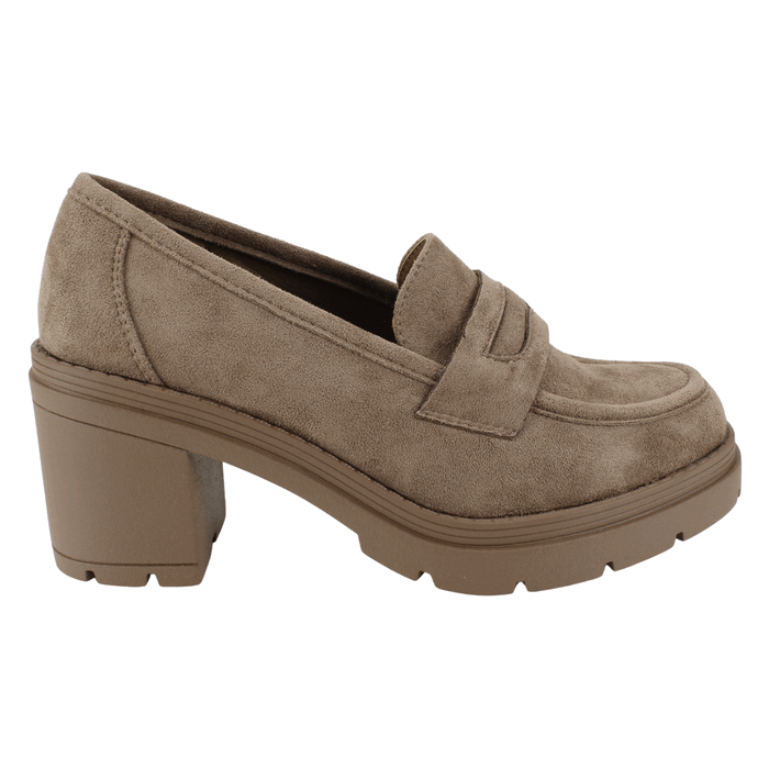 MOCASINES MUJER NEW WALK KHAKI CHIC - 1