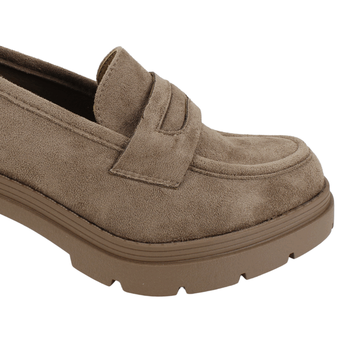 MOCASINES MUJER NEW WALK KHAKI CHIC - 4