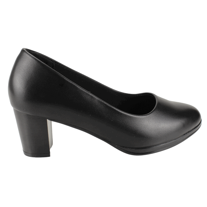 ZAPATO NEW WALK CONFORT OFICINA NEGRO - 1
