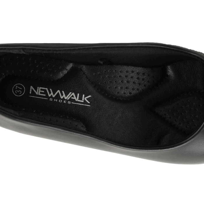 ZAPATO NEW WALK CONFORT OFICINA NEGRO - 4