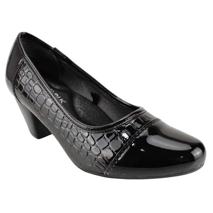 ZAPATO NEW WALK REPTIL SHINE NEGRO - 2