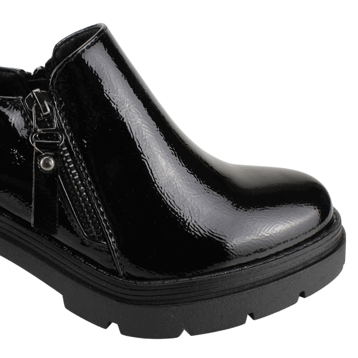 ZAPATO NEW WALK ALICE NEGRO BRILLANTE - 4