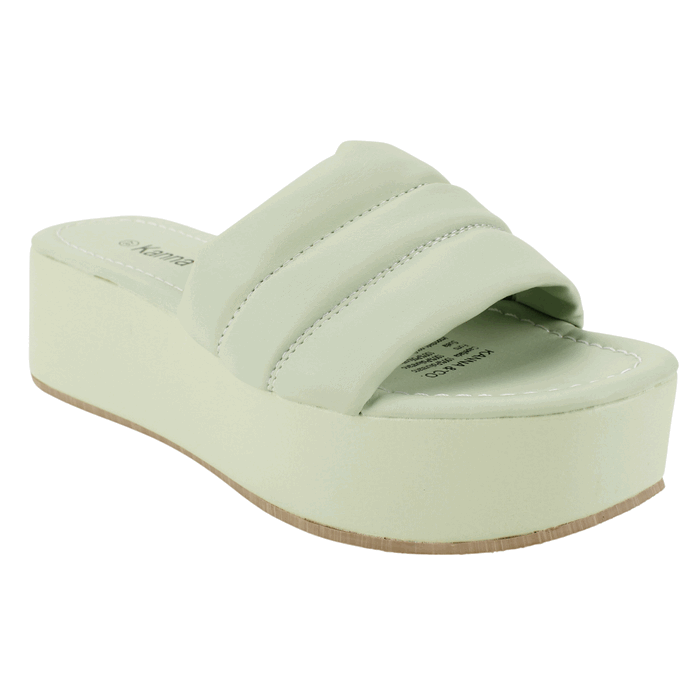SANDALIA KANNA & CO SLIP ON TURQUESA - 2