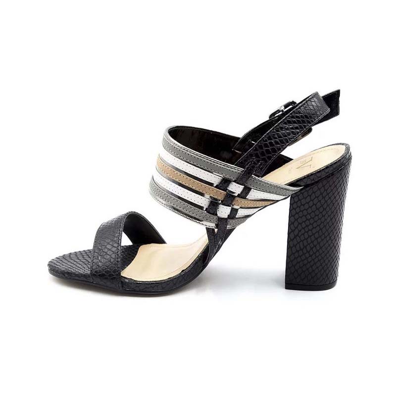ZAPATO VERSACE 1969 CUERO NEGRO - 2