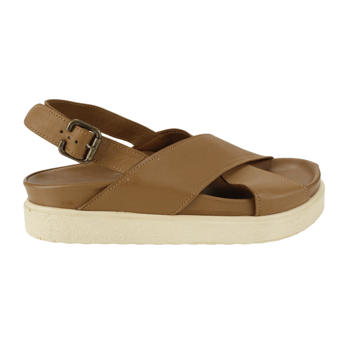 SANDALIA EXS NOMAD CUERO MARRON - 1