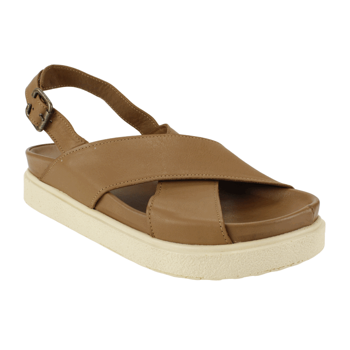 SANDALIA EXS NOMAD CUERO MARRON - 2