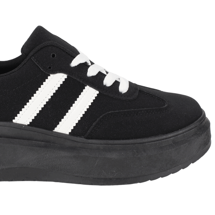 ZAPATILLA AGUA DE COCO DARSHAN PLATAFORMA NEGRA - 5