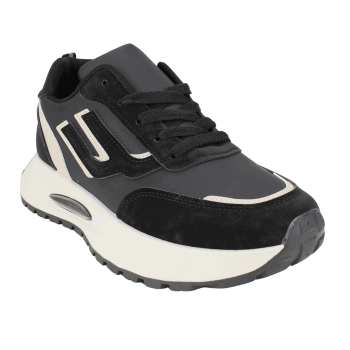ZAPATILLA AGUA DE COCO ADVAY PLATAFORMA NEGRA - 3