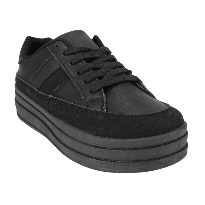ZAPATILLA AGUA DE COCO AMIT PLATAFORMA NEGRA - 2