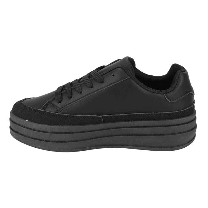ZAPATILLA AGUA DE COCO AMIT PLATAFORMA NEGRA - 3