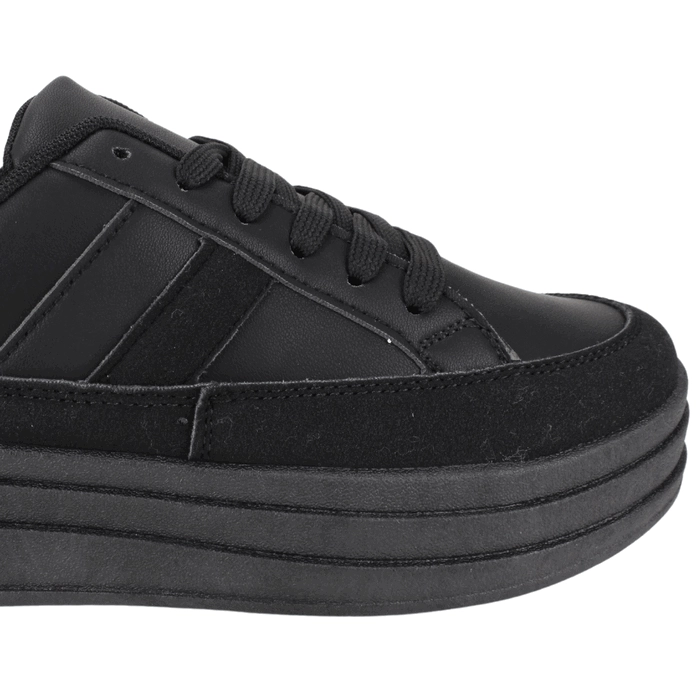 ZAPATILLA AGUA DE COCO AMIT PLATAFORMA NEGRA - 4