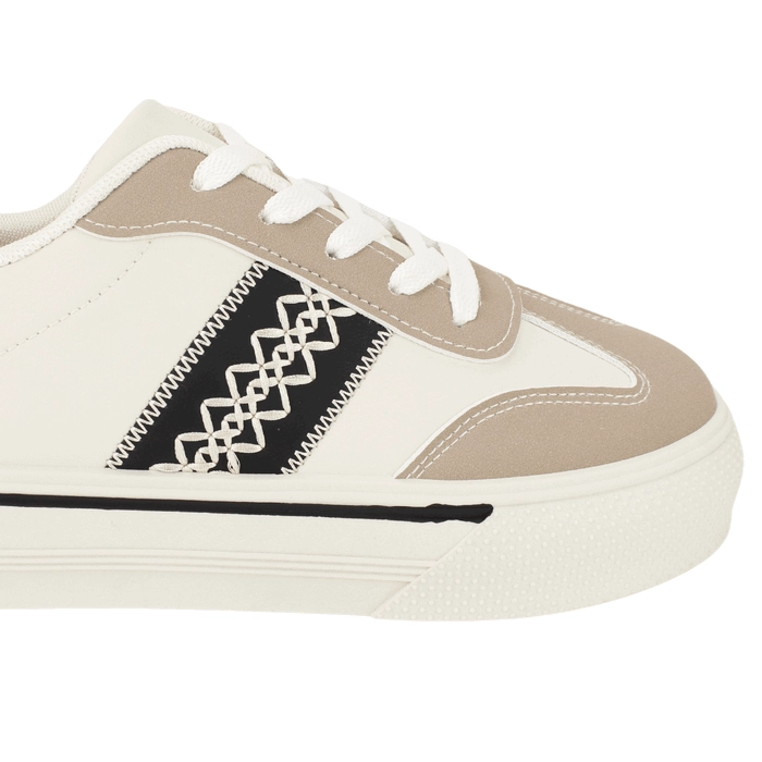 ZAPATILLA AGUA DE COCO BHARAT PLATAFORMA BEIGE - 4