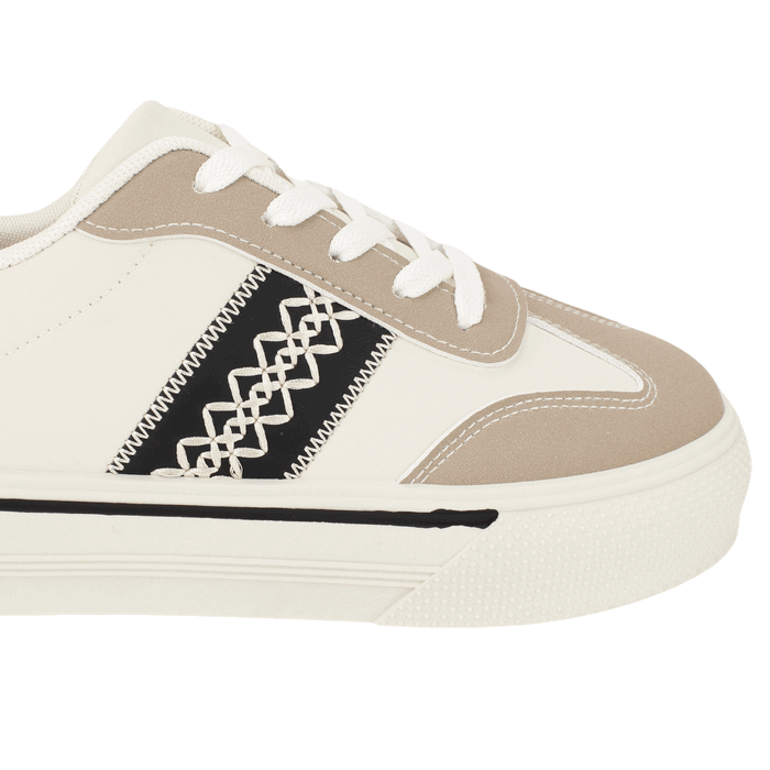 ZAPATILLA AGUA DE COCO BHARAT PLATAFORMA BEIGE - 4